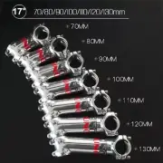 UNO Aluminum Stems +/-17° MTB Road XC Bike handlebar Stem 31.8*70-130mm Silver