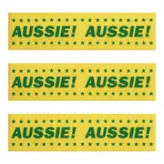 3 x Australian Flag Headbands Aussie Pride Stretch Bandana National Costume