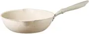 Wok Kitchen Non-Stick Pan Stone Skillet Aluminum Frying Pan Woks Kitchen Cookware Cooking Pot(28cm)