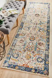 Rug Culture Evoke 255 Ivory Runner Rug