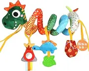 Lehoo Castle Pram Toys Toddler Toys, Sensory Toys for Babies, Newborn Baby Toys, Baby Travel Toys Car Seat & Toy for Boys Girls