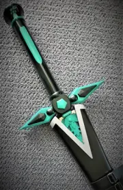 NEW! 40" SAO Kirito Dark Repulsor Sword w/Wood Sheath