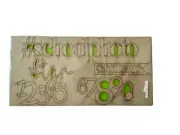 Chipboard Words - #schoolphoto , STAR, STUDENT, 12345 67890