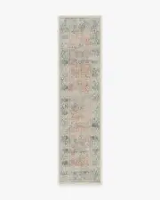 75' x 305' | Machine Washable Runner Rug | Kid & Pet Friendly | Indoor Rug | Sarrah Coral Rug | Ruggable