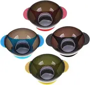 Hair Dye Bowls Tinting Mixing Bowls for Hair Salon Suction Cup 4 Colors