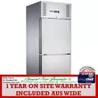 FED COMMERCIAL FED-X S/S TWO DOOR UPRIGHT FRIDGE XURC650S1V