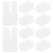 12pcs Radiator Bracket Insert Cover: Plastic Panel Radiator Hook Protective Sleeve - Anti-Vibration Bracket Cover For Home Office Heating Winter Sa...