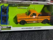 JADA JUST TRUCKS 72 CHEVROLET CHEYENNE WITH XTRA MOUNTED TIRES AND WHEELS 1/24