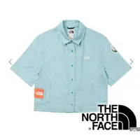在飛比找蝦皮購物優惠-【THE NORTH FACE 美國】女短袖襯衫『淺藍』NF