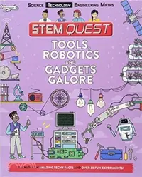 在飛比找三民網路書店優惠-STEM Quest: Tools, Robotics an
