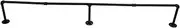 Wall Mounted Clothes Rail,Heavy Duty Retro Industrial Pipe Garment Rack, Detachable Hanging Bar for Bedroom, Hallway, Laundry Room,Space Saving Wall Clothes Organizer with Easy