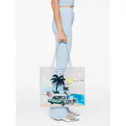 [Fiorucci] Fiorucci-Tote Bags Bianco Blu-Donna OS
