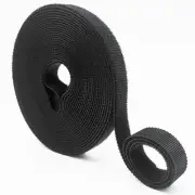 Matenf Double-Sided Hook and Loop Straps Self-Gripping 1/2 Inch Cut to Length...