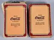 RARE! 1938 Coca Cola, Hund & Eger Bottling Co., Pinochle Deck w/Box