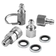 Stainless Steel PCP Filling Quick Connect Adapter 18 for BSPP For Air Adapters