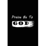 PRAISE BE TO GOD: GRATITUDE JOURNAL MATTE FINISH COVER