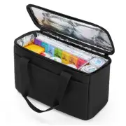 First Aid Bag Empty Small Medicine Storage Case, Insulated Medication Cooler ...