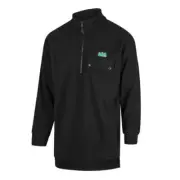 Ridgeline Premium Workmans Zip Bushshirt Black XL - RLCBZB4