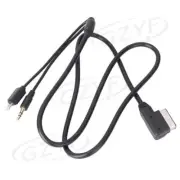 Music Charge Adapter MMI AMI AUX To USB Cable Fit for Iphone Audi A3 A5 A6 Auto