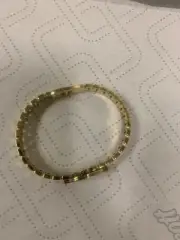 Vintage Silver Tone Bangle Bracelets Set of 4