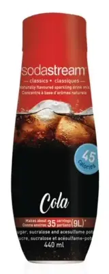 SodaStream Classic, Cola Flavour Drink Mix, 440mL