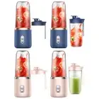 Fruit Juicer USB Rechargeable 400ML Portable Blender 40W Mini Juice Blender Cup