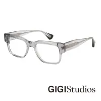 在飛比找momo購物網優惠-【GIGI Studios】西班牙設計粗框方形潮流平光眼鏡(