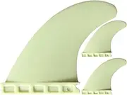 Longboard Fin Replacement - Fiberglass Nylon Surfboard Fins Replacement - Decorative Paddleboard Accessories, Easy Installation Surfing Supplies for Long Board, Fun Board