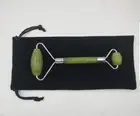 Natural Stone Jade Beauty Facial Roller Massage Tool Face Eye firming tightening