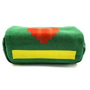 HEART GREEN Undertale Pencil Case (Video Games Travel Bag Clutch Wallet)