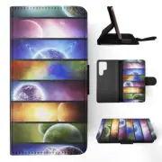 FLIP CASE FOR SAMSUNG GALAXY|SPACE NEBULA GALAXY STARS SUN #4