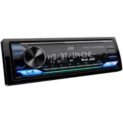 JVC KD-X480BHS 1-DIN Bluetooth/USB/MP3 Digital Media Receiver w/ Amazon Alexa