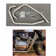 Fit For Royal Enfield GT & Interceptor 650 "SS Exhaust Bend Pipe, Polished"