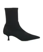 Stuart Weitzman Pointed-Toe Anckle Boots 37.5,36,37,38.5,38,39,40,41 black