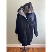 Eileen Fisher black and gray reversible windbreaker jacket size 3X NWT
