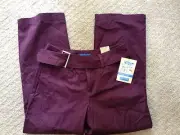 NWT Women's Dockers Cropped Pant Nouveau Fit-Size 4