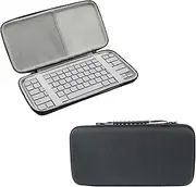 EVA Hard Shell Case Storage Bag for Logitech MX Keys Mini Keyboard Case Bag,Shockproof and Dustproof (Black)