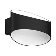 Glow Up & Down Wall Light Black Aluminium 3CCT - 22660