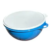 Tupperware Thatsa Mega 32 Cup Storage Serving Bowl w/ Lid #2539B-3 BLUE- NEW
