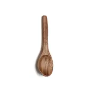 4Pcs Children's mini spoon creative teak handmade honey spoon wooden spoon Fork tableware Set