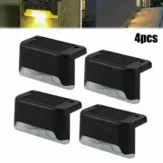 Colorful Deck Lights 4pcs Mailboxes No Power Bills Solar Powered 3 Lumens