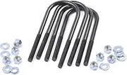Rough Country 9/16" Round Suspension U-Bolts | 9/16 x 3 x 7.25-7622