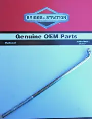 SML Genuine OEM Briggs & Stratton 1736081yp Front rail rod