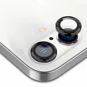 Tough On iPhone 16 / iPhone 16 Plus Camera lens Protector Tempered Glass Individual Ring Black