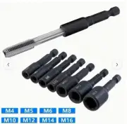 1/4 Hex Tap Sockets M4 M6 M8 M10 M12 M14