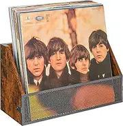 Vinyl Record Storage Wall Mount, Vintage Wood Album Record Holder and LP Display Shelf for Records Collector, Store, Home, Artistic Space,Fits 7"-12" Records