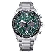 Citizen CA4654-55X Eco-Drive Men's Chronograph Watch - Green Dial