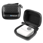 Portable Carbon Fiber Eva Storage Bag for Insta360 Go 3 / 3s Mini Body - Black