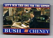 George W Bush Dick Cheney Ronald Reagan 2000 Pinback Button