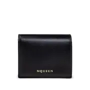[Alexander Mcqueen] Alexander Mcqueen Leather Wallet ONE SIZE BLACK